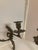 French Louis XV Bronze Candle Wall Sconces- A Pair For Sale - Image 9 of 10