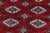1980s 1980s Tribal Bokhara Red/Taupe Hand Knotted Wool Rug For Sale - Image 5 of 9