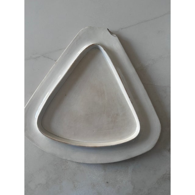 Antique English Ironstone Cheese Dish With Bird Motif, C. 1900 For Sale - Image 9 of 11