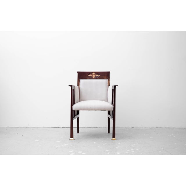 Antique Art Nouveau Seating Group by Hans Christiansen for Ludwig Schäfer, 1890s, Set of 3 For Sale - Image 15 of 18