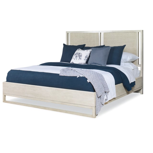 This piece is available only as shown, and will ship in 2-3 weeks. This bed frame from the Century Furniture Leeward...
