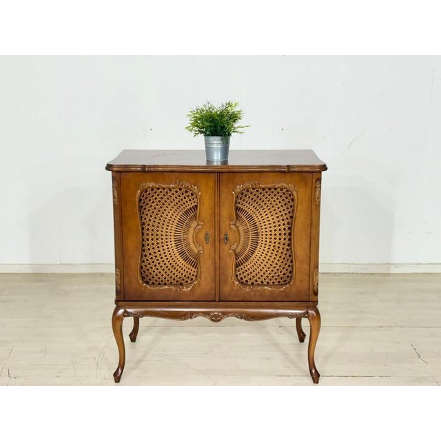 Antique Baroque TV & Phonograph Cabinet, 1970s For Sale - Image 11 of 11