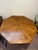 Spanish Revival 1960s Drexel Esperanto Walnut Octagonal Dining Table and Curule Chairs – 3 Pieces For Sale - Image 3 of 12