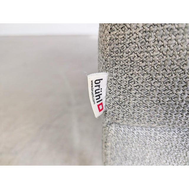 Gray Large Ottoman by Roland Meyer-Brühl for Brühl For Sale - Image 8 of 9
