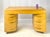 Mid-Century Modern Heywood-Wakefield Solid Birch Kneehole Desk in "Wheat" Finish For Sale - Image 9 of 18