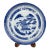 Antique 19th Century Chinese Nanking Export Porcelain Plate & Stand For Sale