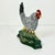 1950s Americana Arts & Crafts Farmhouse Cast Iron Hen, Chick & Eggs Doorstop For Sale - Image 10 of 13