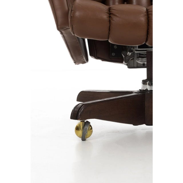 1960s Edward Wormley Executive Office Chair For Sale - Image 11 of 11