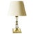 Brass and Acrylic Glass Table Lamp, France, 1940s For Sale - Image 12 of 12