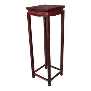 Chinese Rosewood Plant Stand For Sale