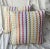 2020s D.V.Kap Home "Samba Blossom" Rainbow Stripe Throw Pillows- a Pair For Sale - Image 5 of 10