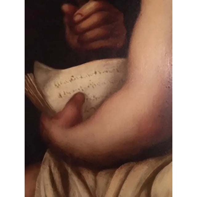 2000 - 2009 Ciro De Rosa, Youth and Wisdom, Italian School, 2007, Oil on Canvas, Framed For Sale - Image 5 of 7