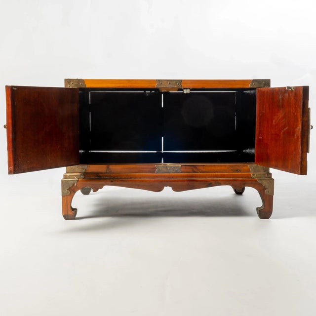 Vintage Asian Peacock Decorated Low Table For Sale - Image 9 of 12