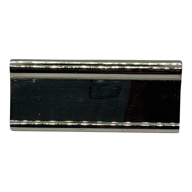 Baker Pull Polished Nickel For Sale