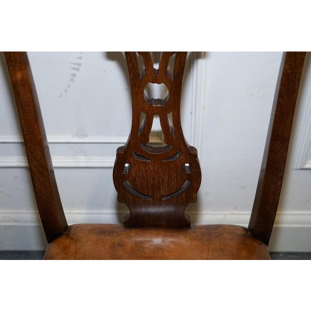 Scottish Victorian Dyed Leather Dining Chairs by John Taylor, Set of 12 For Sale - Image 13 of 18