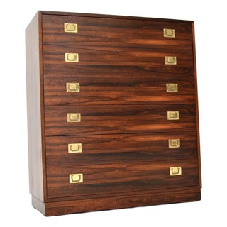 Vintage Danish Chest of Drawers, 1960s For Sale
