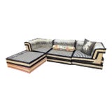 Mah Jong Designed by Hans Hopfer for Roche Bobois 8-Pc W/ Two Pillows For Sale