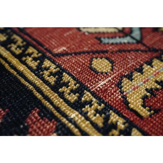 Red Antique Shirvan Rug 2'11'' x 3'9'' For Sale - Image 8 of 11