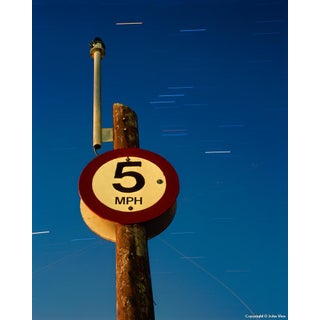 Slow Down - Night Photograph by John Vias For Sale