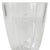 Vintage Clear Crystal Vase by J.G. Durand for Cristal D'Arques, 1980s For Sale - Image 4 of 7