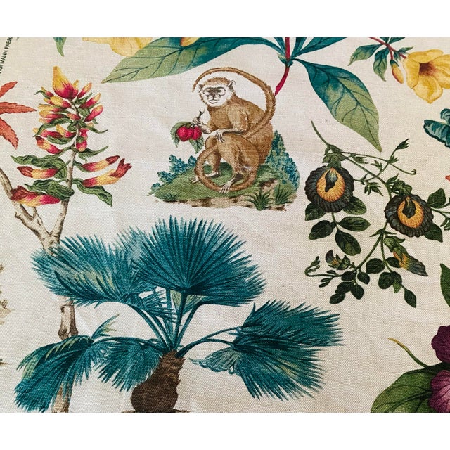 P/Kaufmann Upholstery Fabric Bel Amour Linen/Cotton, 2 Yds For Sale - Image 4 of 9