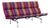 Mid Century Sofa Compact Eames for Herman Miller, Alexander Girard Striped Fabric, 1970s For Sale