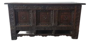 Antique 16th Century Mule Chest