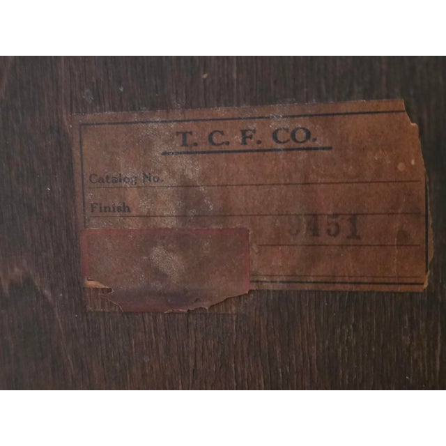 Early 20th C. Georgian Flame Mahogany Chest of Drawers For Sale - Image 11 of 15