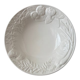 Late 20th Century White Large Italy Bowl For Sale
