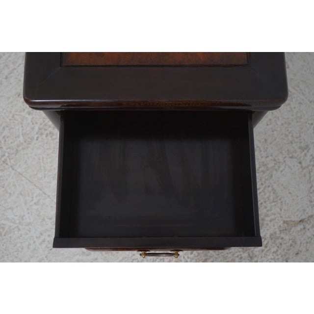 Vintage Rosewood Chinese 1 Drawer Occasional Table For Sale - Image 4 of 16