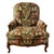 Chinoiserie Mid 20th Century Mocha Mousse Chinoiserie Upholstery Bergere Chairs - a Pair For Sale - Image 3 of 12
