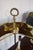 1960s Empire Brass Bouillotte Lamps with Green Tole Shades, 1960s, Set of 2 For Sale - Image 5 of 11