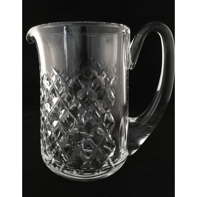 Vintage Cut Glass Waterford Crystal Pitcher in the Alana Pattern Chairish