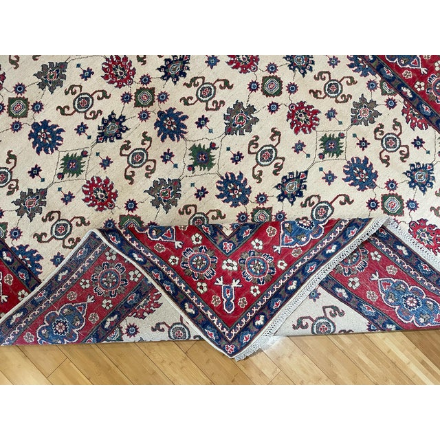 8x10 Afghan Kazak Kuba-Style Rug For Sale - Image 10 of 10