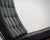 Silver Barcelona Chair in Black Leather by Ludwig Mies Van Der Rohe for Knoll International For Sale - Image 8 of 13