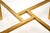 Vintage Brass and Glass Coffee Table, 1970s For Sale - Image 9 of 11