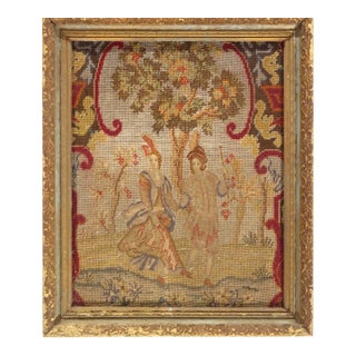 1920s Pasargad DC Fine Hand Knotted Vintage Tapestery For Sale