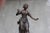 French Sculpture of Girl on Wood Base by Ernest Rancoulet For Sale - Image 10 of 12