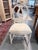 Late 20th Century Gustavian Painted Oval Dining Table Set For Sale - Image 10 of 12