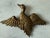 Set of 3 Mid Century Brass Flying Ducks or Geese Wall Plaques For Sale - Image 4 of 8