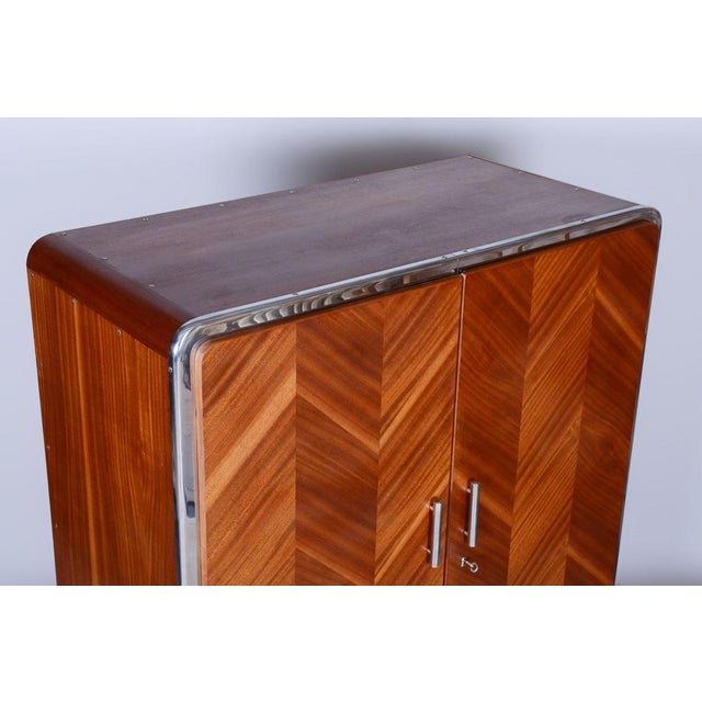 Bauhaus Beech Cabinet attributed to Robert Slezák & H.J. Hagemann, 1930s For Sale - Image 18 of 18