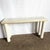 Vintage Postmodern J Berdou Plaster Finished Console Table For Sale In Miami - Image 6 of 10