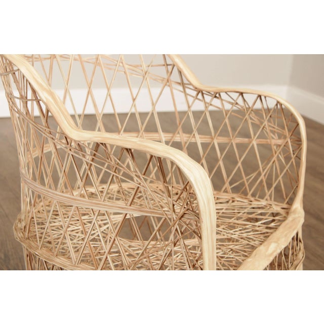 Russell Woodard Mid Century Modern Spun Fiberglass Armchairs - A Pair For Sale In Philadelphia - Image 6 of 13