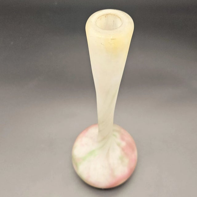 Art Nouveau Glass Vase by Muller & Fréres Luneville, 1890s For Sale - Image 4 of 6