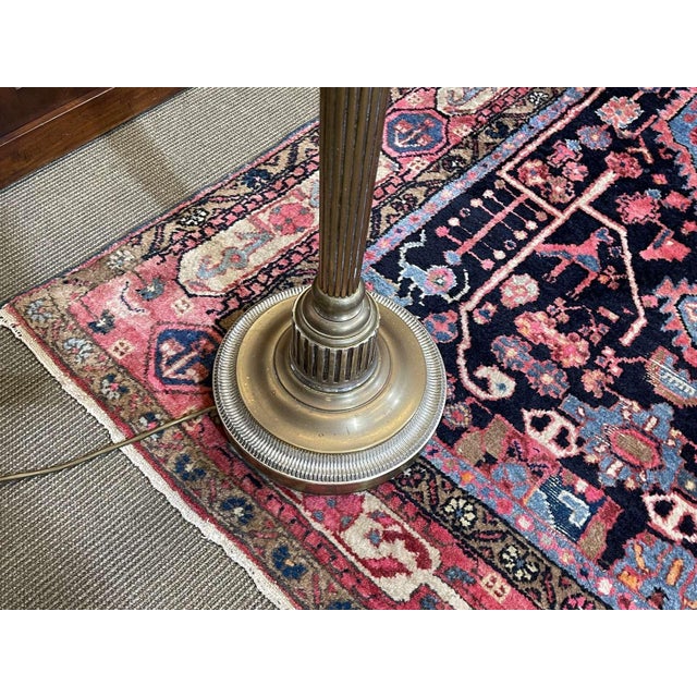 11-Light Floor Lamp in Copper and Silver Metal, 1950s For Sale - Image 11 of 12