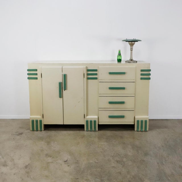 Original Art Deco Credenza, Mexico, 1930s For Sale - Image 17 of 17