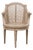 Louis XVI Style Barrel Cane Desk Chair, 1900 For Sale