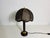 Brown Mid-Century Wooden Table Lamp in the style of Temde, 1970 For Sale - Image 8 of 15