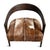 Deco Rustic Horseshoe Arm Chair For Sale In Los Angeles - Image 6 of 9