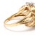 1970s 1.70ctw Diamond Leaf Motif Ring, 18k Yellow Gold, Ring Size 6 For Sale In Greensboro - Image 6 of 6